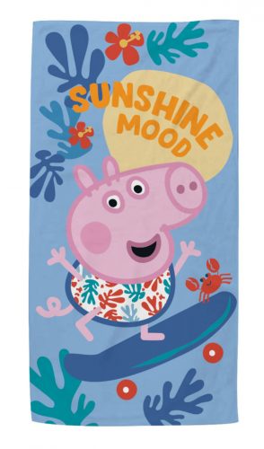 Peppa malac Skateboard fürdőlepedő, strand törölköző 70x140cm (Fast Dry)