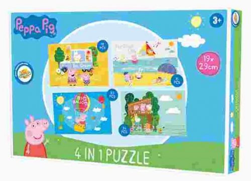 Peppa malac puzzle 4 az 1ben