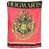 Harry Potter Crest coral fleece polár takaró 120x150cm