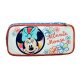 Disney Minnie Boho 2 rekeszes tolltartó 26 cm