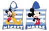 Disney Mickey Stripe strand törölköző poncsó 50x115cm